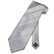  Woven Neck Tie Mens Grey Color