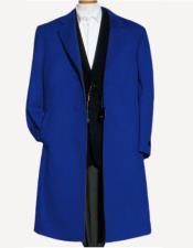  Royal Blue ~ Indigo ~ Saphire ~ Bright Blue Soft Wool Overcoat
