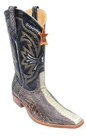  Leg Leather Cream ~ Ivory ~ Off White Los Altos Mens Cowboy Boots Western Wear Rider 