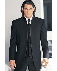 mens slim fit black suits