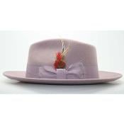  Lavender Fedora Hat 