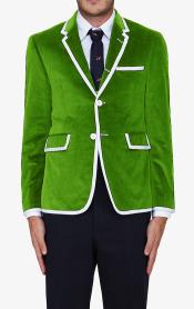 lime green blazer