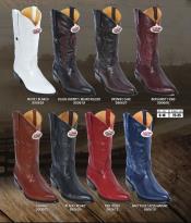  Altos J-Toe Genuine Ring Lizard Mens Western Cowboy Boots Diff Colors/Sizes 