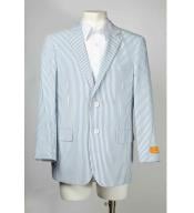  Style#-B6362 Mens 2 Button Pinstripe Cheap Priced Designer Fashion Dress Casual Blazer