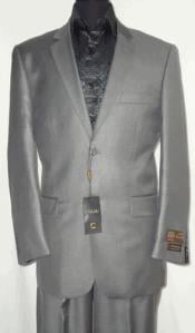  Big and Tall Size 56 to 72 2-Button Suit Textured Patterned Sport