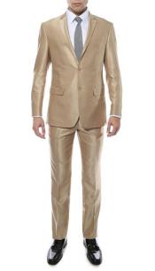 Mens Designer Brand 2 Button Premium Sharkskin Slim Fit 2 Piece Suit