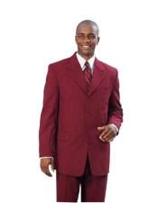  2 Button Wine Burgundy ~ Maroon Suit ~ Wine Color Mens Fashion