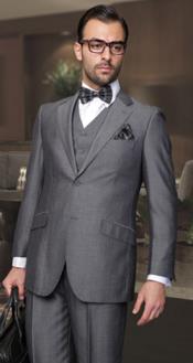 Mens-3-Piece-Charcoal-Suit
