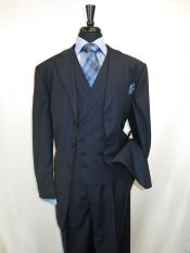  4 button Single Breasted Suit Jacket Length (35 inch) Dark Navy