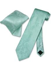  Green ~ Turquoise Color Trendy Paisley