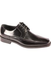  Mens Lace Up Dress Oxfords Black  - Cheap Priced Mens Discounted