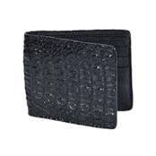 Boots Wallet-Black Genuine Exotic caiman ~