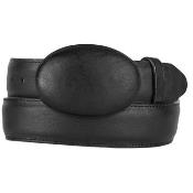  Black Original Leather Western Style Hand Crafted Belt 