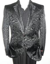  Style#-B6362 Alberto Nardoni Brand Mens Blazer Black(Wholesale Price $75 (12pc&UPMinimum)) 