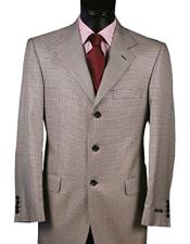  Mens Black and White Blazer Wool Classic Fit