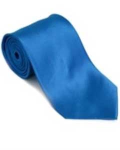  Bluesaphire 100% Silk Solid Necktie With Handkerchief Buy 10 of same color