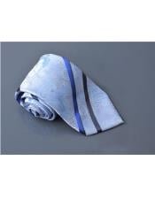  Polyster Blue Fashion Jacquard Woven Necktie