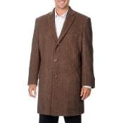  Coat Ram Light Brown Herringbone Tweed