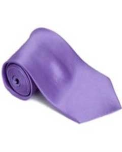  Bushlavender 100% Silk Solid Necktie With Handkerchief Buy 10 of same color