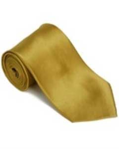  Ceylonyellow 100% Silk Solid Necktie With Handkerchief Buy 10 of same color