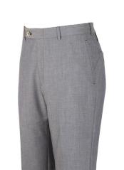  Gray Super 110s Wool Dress Pants
