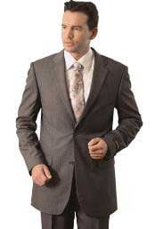  Trueran-Viscose Mens Grey Classic affordable Cheap Priced Business Suits Clearance Sale online