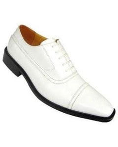 men's white dress shoes