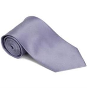  SweetLavender 100% Silk Solid Necktie With Handkerchief Buy 10 of same color