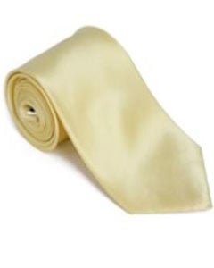  Lemon 100% Silk Solid Necktie With Handkerchief Buy 10 of same color