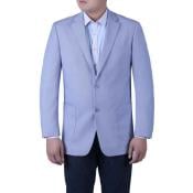 Double Breasted Men's Suit, 100% Wool Super 120's, Peak Lapel Style Ul