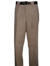  Mens Linen Wide Leg Pleated Pant With Lining Natural Mens Wide Leg