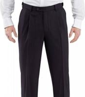  Navy Super Fine Wool Fabric Winthrop & Chruch Dress Pants 
