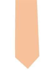  Extra Long Polyester Solid Neck Tie