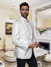  Nardoni Brand Floral Satin Shiny Mens Dinner Jacket Blazer Paisley Sport Coat Flashy Fashion Tuxedo For Men