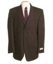 Mens-Single-Breasted-Brown-Suit