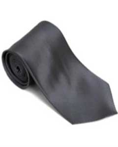  Steel 100% Silk Solid Necktie With Handkerchief Buy 10 of same color