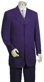 purple men suits