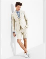  Off white ~ Ivory Slim Fit Summer Business Suits
