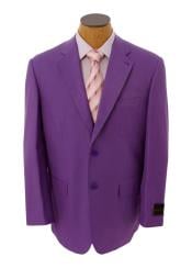  Style#-B6362  Mens Solid Purple Lavender Cheap Priced Unique Fashion Designer Mens