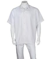  Mens Church White Casual Two Piece Walking Outfit For Sale Pant Sets