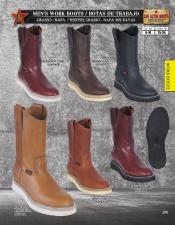  Los Altos Boots Mens Leather Work Boot ~ botines para hombre Vibran