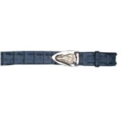  Real Authentic Skin Navy Blue All-Over Genuine Crocodile Backstrap Buckle Cinturon De