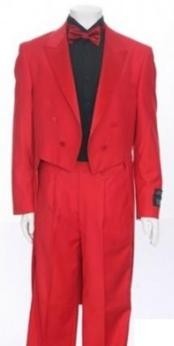 red tailcoat jacket