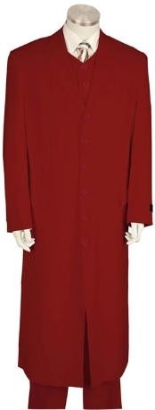  Red Urban Styled Zoot Suit - Pimp Suit - Zuit Suit