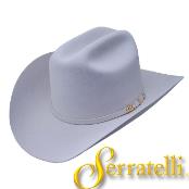  Serratelli Hat Company-10x Beaver Fur Felt Western Cowboy Hat – Platinum 