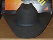  BEAVER Dark Gray 5x Entre ~ Western Cowboy Tejana Serratelli Designer Hat