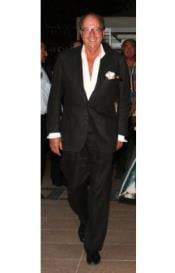  Mens Black Linen Suit - Black Summer Suit - Mens Linen Suit
