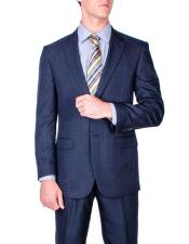  Giorgio Fiorelli Suit Mens Stripe Modern Fit Authentic Giorgio Fiorelli Brand suits