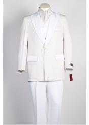  Piece  All White Suit For