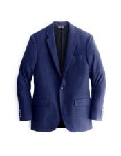  Mens Navy Blue Cashmere & Wool